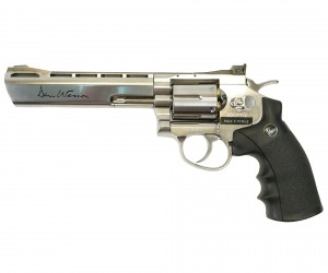 |Б/у| Пневматический револьвер ASG Dan Wesson 6” Silver (№ 114ком)