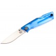 Нож складной Ontario Wraith 6,7 см, сталь 1.4116, рукоять Пластик Blue - фото № 1