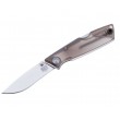 Нож складной Ontario Wraith Ice Series 6,7 см, сталь 1.4116, рукоять Пластик Grey - фото № 1