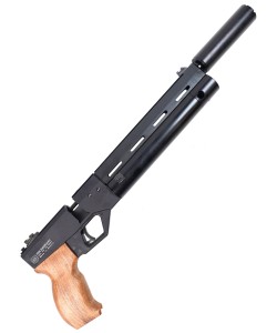 Пневматический пистолет «Корсар» D32 дерев. рукоять, ствол 240 мм (PCP, редуктор) 5,5 мм 