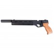 Пневматический пистолет «Корсар» D32 деревянная рукоять, ствол 240 мм (PCP) 5,5 мм  - фото № 4