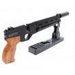 Пневматический пистолет «Корсар» D32 деревянная рукоять, ствол 240 мм (PCP) 5,5 мм  - фото № 7