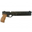 Пневматический пистолет «Корсар» D32 деревянная рукоять, ствол 240 мм (с прикладом, PCP) 6,35 мм - фото № 3