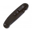Нож складной Ontario RAT-2 7,6 см, сталь AUS-8 Black, рукоять GRN Black - фото № 4