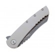 Нож складной Ontario Carter Prime 8,6 см, сталь D2, рукоять 6Al4V Titanium Grey - фото № 4