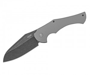 Нож складной Ontario Carter 2quared 9,2 см, сталь D2, рукоять Titanium Grey