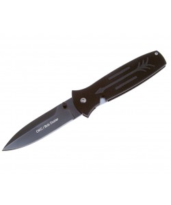 Нож складной Ontario Arrow 9,2 см, сталь D2 Black, рукоять G10 Black