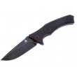 Нож складной QSP Knife Sthenia 8,9 см, сталь 440C, рукоять G10 Black - фото № 1