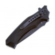 Нож складной QSP Knife Sthenia 8,9 см, сталь 440C, рукоять G10 Black - фото № 3