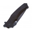 Нож складной QSP Knife Sthenia 8,9 см, сталь 440C, рукоять G10 Black - фото № 4