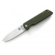 Нож складной QSP Knife Parrot 8,2 см, сталь D2, рукоять G10 Green - фото № 1