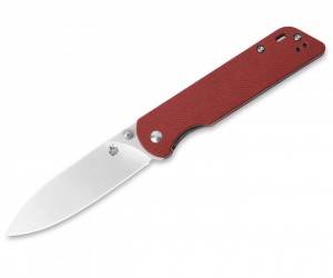 Нож складной QSP Knife Parrot 8,2 см, сталь D2, рукоять Micarta Red