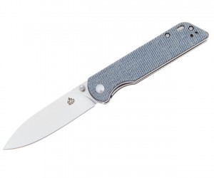 Нож складной QSP Knife Parrot 8,2 см, сталь D2, рукоять Micarta Grey