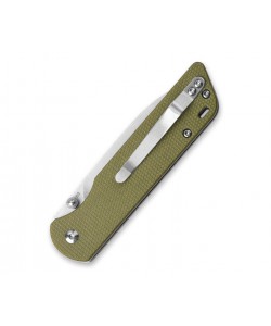 Нож складной QSP Knife Parrot 8,2 см, сталь D2, рукоять Micarta Green