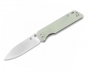 Нож складной QSP Knife Parrot 8,2 см, сталь D2, рукоять G10 Jade
