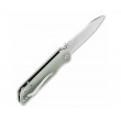 Нож складной QSP Knife Parrot 8,2 см, сталь D2, рукоять G10 Jade - фото № 2
