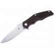 Нож складной QSP Knife Pangolin 9,5 см, сталь D2, рукоять G10 Black - фото № 1