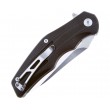 Нож складной QSP Knife Pangolin 9,5 см, сталь D2, рукоять G10 Black - фото № 3