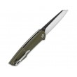 Нож складной QSP Knife Phoenix 9,5 см, сталь D2, рукоять G10 Green - фото № 2