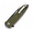 Нож складной QSP Knife Phoenix 9,5 см, сталь D2, рукоять G10 Green - фото № 3