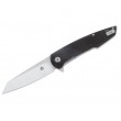 Нож складной QSP Knife Phoenix 9,5 см, сталь D2, рукоять G10 Black - фото № 1