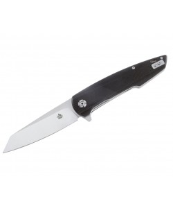 Нож складной QSP Knife Phoenix 9,5 см, сталь D2, рукоять G10 Black