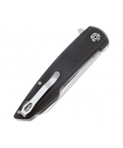 Нож складной QSP Knife Phoenix 9,5 см, сталь D2, рукоять G10 Black