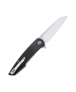 Нож складной QSP Knife Phoenix 9,5 см, сталь D2, рукоять G10 Black