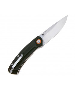 Нож складной QSP Knife Copperhead 8,9 см, сталь 14C28N, рукоять G10 Black