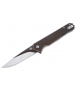 Нож складной QSP Knife Mamba 8,9 см, сталь VG10, рукоять Carbon Black