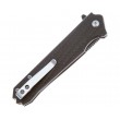 Нож складной QSP Knife Mamba 8,9 см, сталь VG10, рукоять Carbon Black - фото № 4
