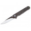 Нож складной QSP Knife Mamba 8,9 см, сталь VG10, рукоять Carbon Dark Gray - фото № 1