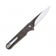 Нож складной QSP Knife Mamba 8,9 см, сталь VG10, рукоять Carbon Dark Gray - фото № 2