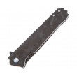 Нож складной QSP Knife Mamba 8,9 см, сталь VG10, рукоять Carbon Dark Gray - фото № 4