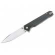 Нож складной QSP Knife Mamba V2 8,9 см, сталь D2, рукоять Micarta Black - фото № 1