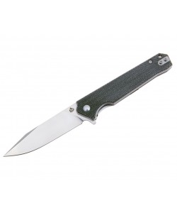 Нож складной QSP Knife Mamba V2 8,9 см, сталь D2, рукоять Micarta Black