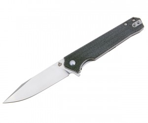 Нож складной QSP Knife Mamba V2 8,9 см, сталь D2, рукоять Micarta Black