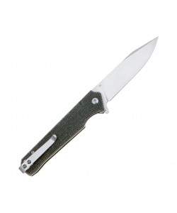 Нож складной QSP Knife Mamba V2 8,9 см, сталь D2, рукоять Micarta Black
