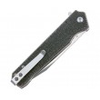 Нож складной QSP Knife Mamba V2 8,9 см, сталь D2, рукоять Micarta Black - фото № 3