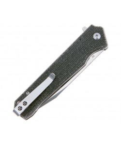 Нож складной QSP Knife Mamba V2 8,9 см, сталь D2, рукоять Micarta Black