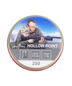 Пули Borner Hollow Point 5,5 мм, 1,15 г (250 штук)