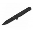 Нож складной QSP Knife Mamba V2 blackwash 8,9 см, сталь D2, рукоять Micarta Black - фото № 1