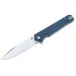 Нож складной QSP Knife Mamba V2 8,9 см, сталь D2, рукоять Micarta Blue - фото № 1