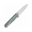 Нож складной QSP Knife Mamba V2 8,9 см, сталь D2, рукоять G10 Jade - фото № 2