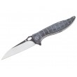 Нож складной QSP Knife Locust 9,8 см, сталь 154CM, рукоять Micarta Black - фото № 1