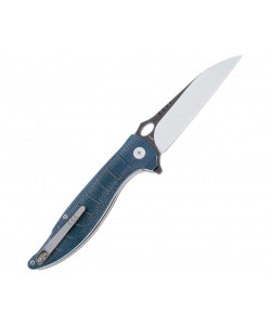 Нож складной QSP Knife Locust 9,8 см, сталь 154CM, рукоять Micarta Blue