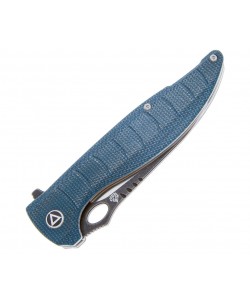 Нож складной QSP Knife Locust 9,8 см, сталь 154CM, рукоять Micarta Blue