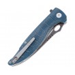 Нож складной QSP Knife Locust 9,8 см, сталь 154CM, рукоять Micarta Blue - фото № 4