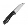Нож складной QSP Knife Pelican 9,2 см, сталь S35VN, рукоять Micarta Black - фото № 2