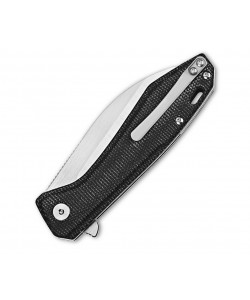 Нож складной QSP Knife Pelican 9,2 см, сталь S35VN, рукоять Micarta Black